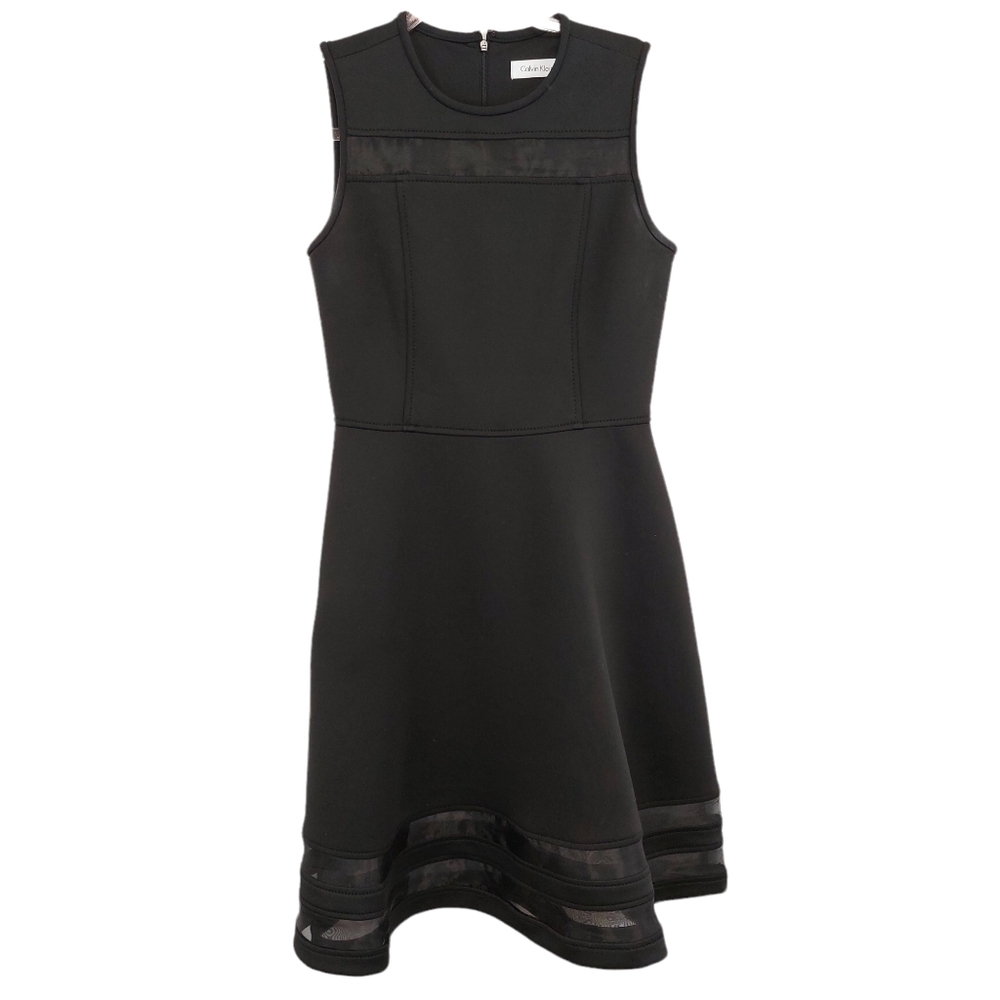 Calvin Klein Scuba Black Dress